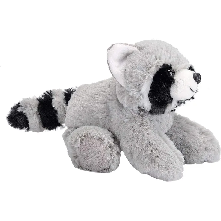 Wild Republic Hug'ems Plüschtier, Kuscheltier, Waschbär 18cm