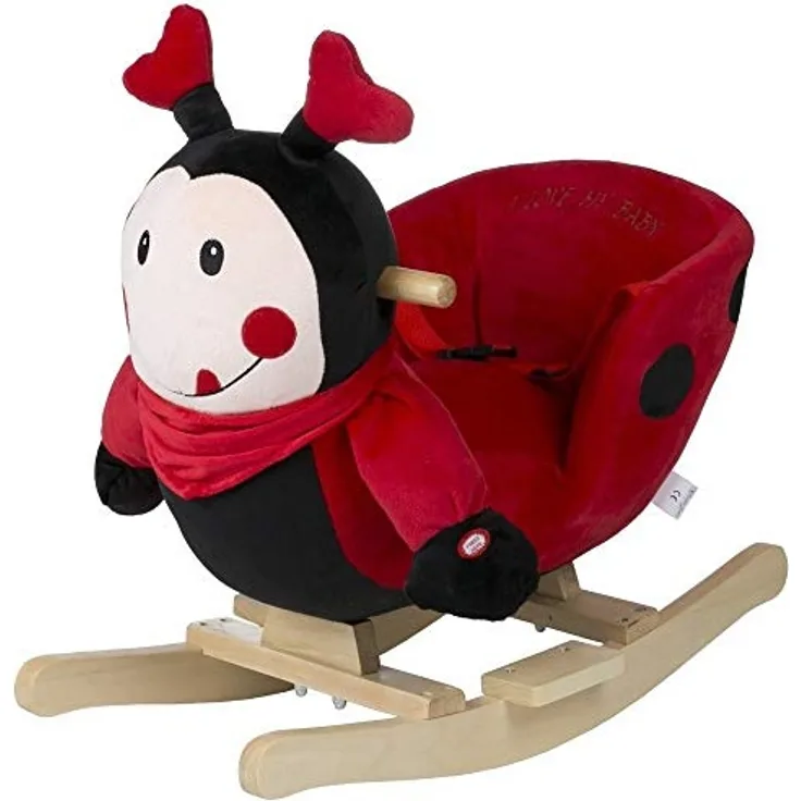Babygo Schaukeltier Marienkäfer für Babys ab 9 Monate, 9104