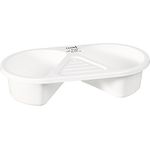 bébé-jou 6155105 Waschschüssel Lucky Quotes, weiß