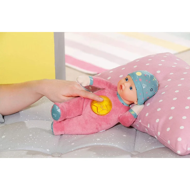 Zapf Creation 827864 BABY born Nightfriends for Babies Stoffpuppe ab Geburt mit Licht- und Musikfunktion, 30 cm – Bild 5