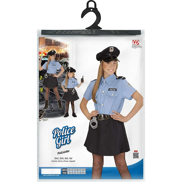 Widmann - Kinderkostüm Polizistin – Bild 2