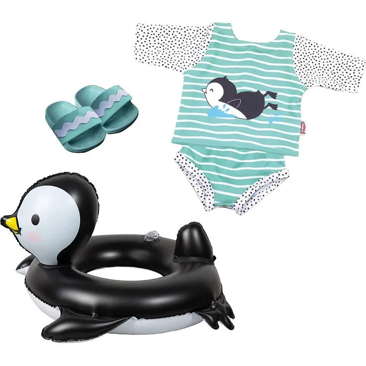Heless - Pinguin-Schwimmset, Gr. 35-45 cm