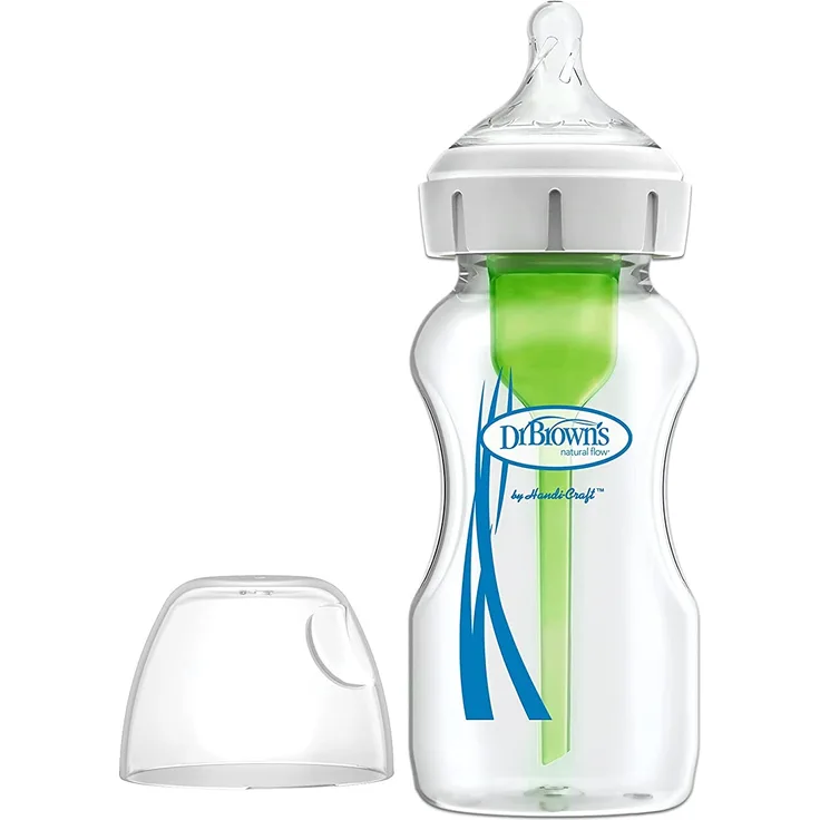 Dr. Brown's Options+ Anti-Kolik Breiter Flaschenhals Glas 270 ml