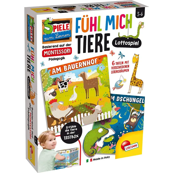 Piatnik 'Fühl mich -Tiere' Kinderspiel