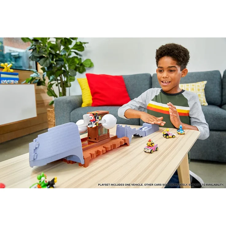 Hot Wheels Mario Kart Boo' Huus Gruseltrack Bahn – Bild 3