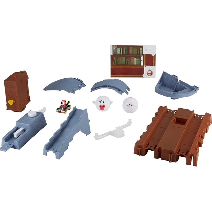 Hot Wheels Mario Kart Boo' Huus Gruseltrack Bahn – Bild 7