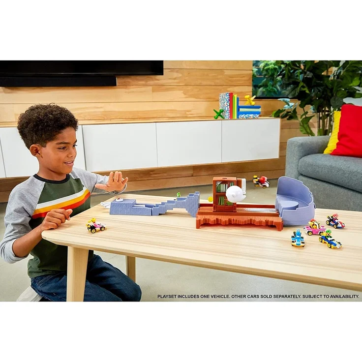 Hot Wheels Mario Kart Boo' Huus Gruseltrack Bahn – Bild 8