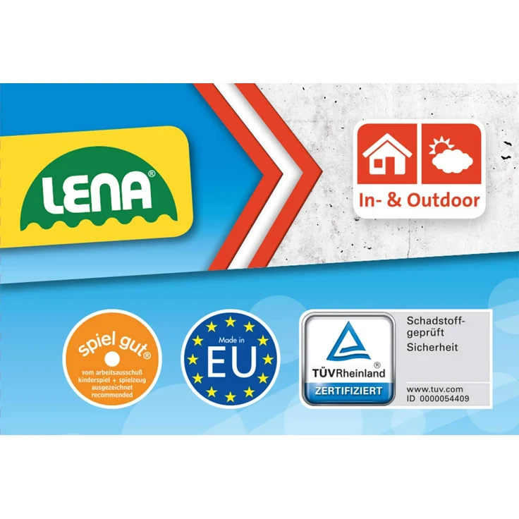 zementmischer Jungen 26,5 x 18,5 cm orange – Bild 3