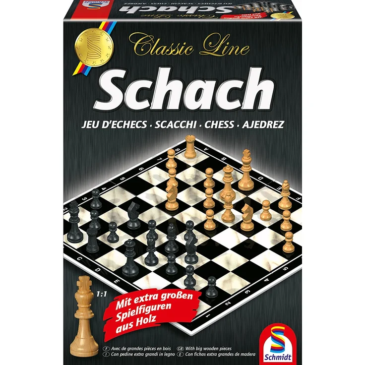 Schmidt Spiele Classic Line Schach – Bild 1