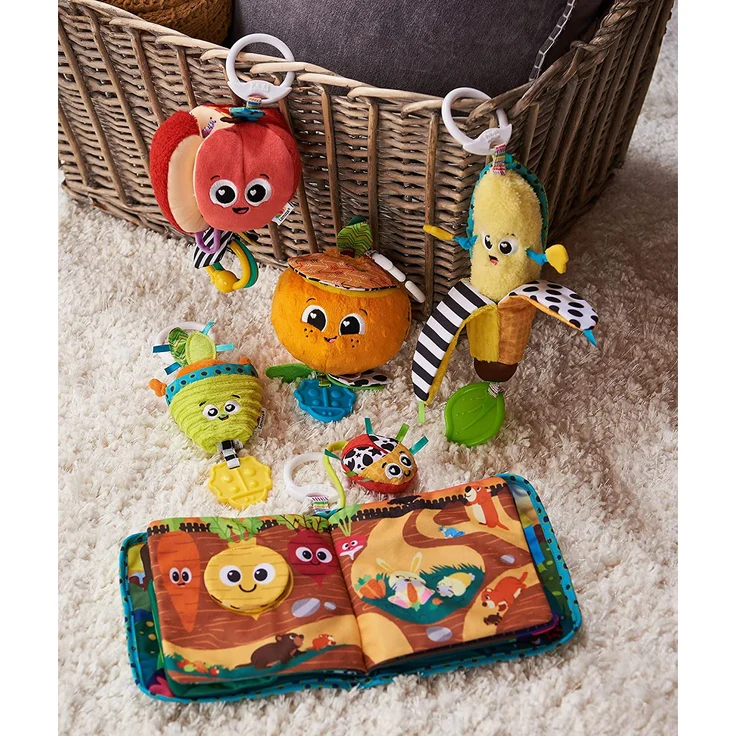 Lamaze Clip & Go Bea die Banane, Neugeborenes Kinderspielzeug für Kinderwagen, sensorisches Spielzeug für Babys mit Farben und Geräuschen, Entwicklungsspielzeug für Jungen und Mädchen ab 0 Monaten – Bild 7