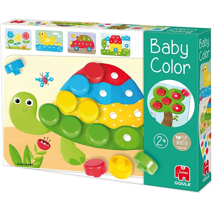 GOULA - Baby Color - Holzspiel für Kleinkinder - Ab 2 Jahren – Bild 3