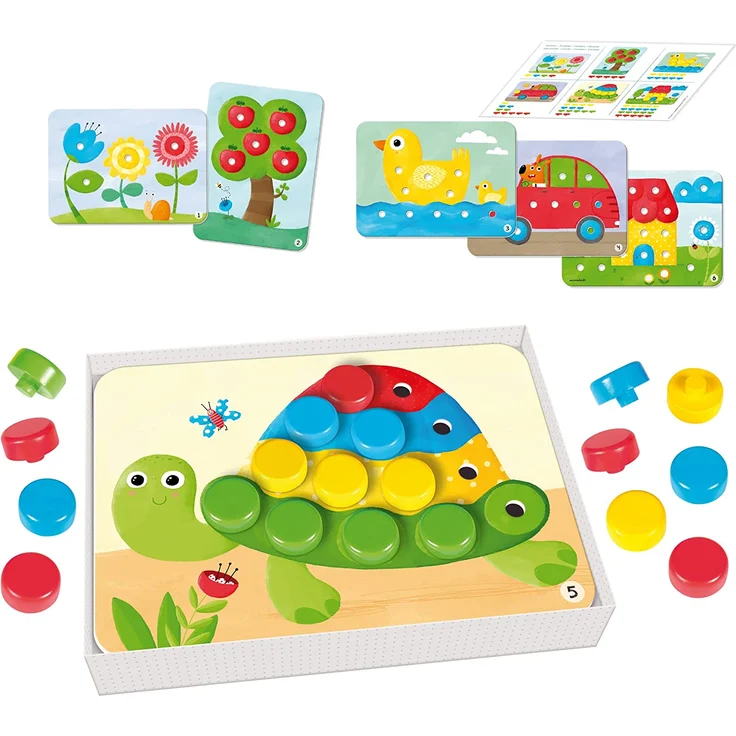 GOULA - Baby Color - Holzspiel für Kleinkinder - Ab 2 Jahren – Bild 6
