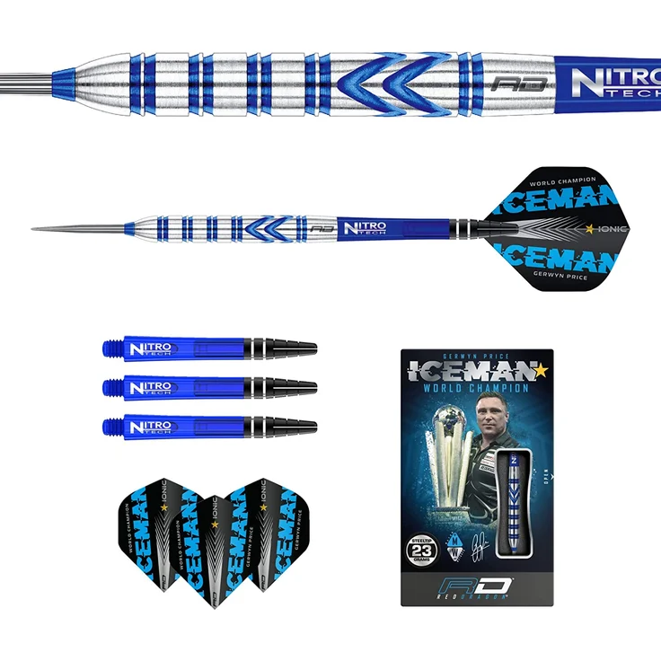 Red Dragon Gerwyn Price Original Steeldarts 26 g – Bild 3