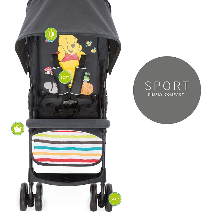 Hauck Winnie Buggy Schwarz – Bild 4