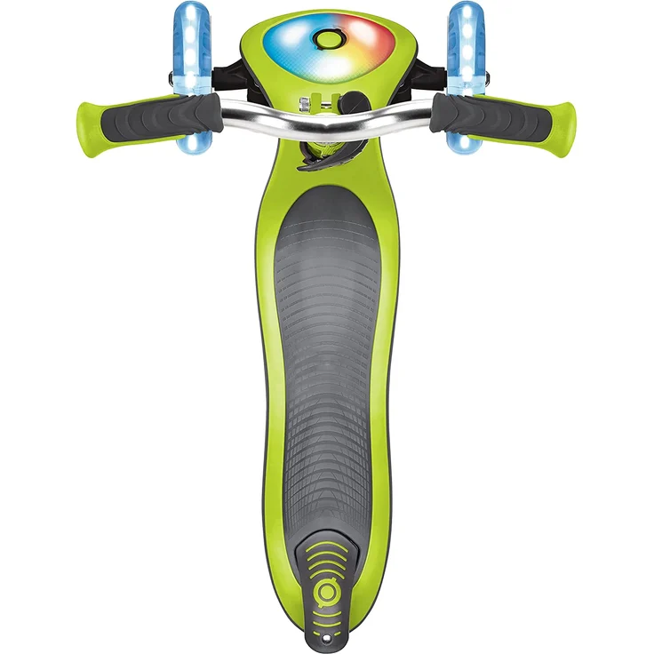 Scooter Globber Elite Prime grün mit Leuchtrollen u. Leuchtdeck – Bild 9