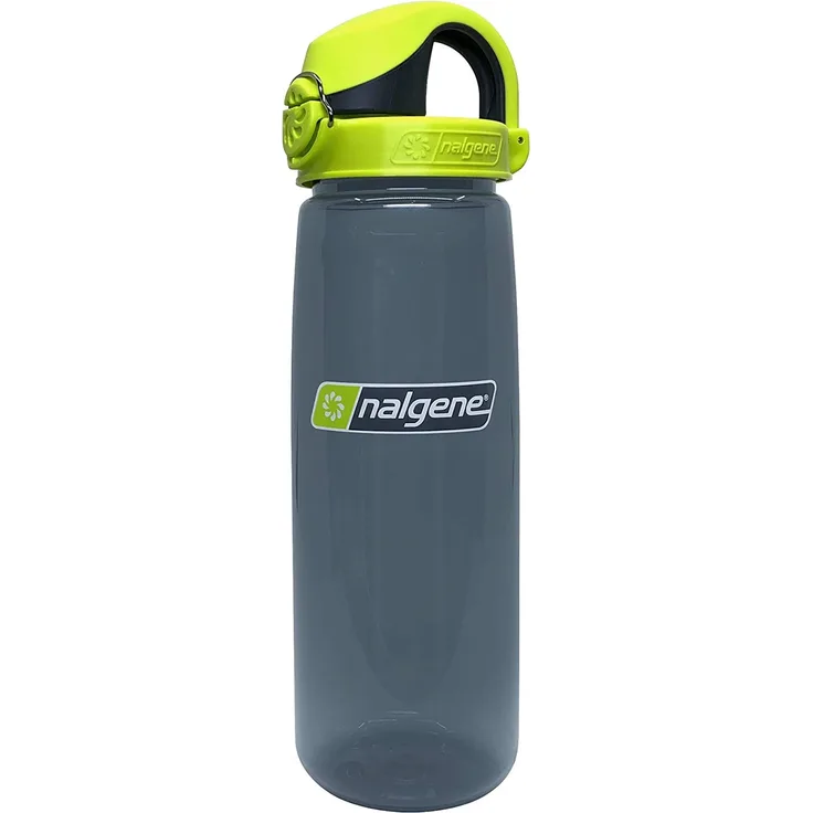 Nalgene OTF On the Fly Trinkflasche 0,65 L lime/charcoal