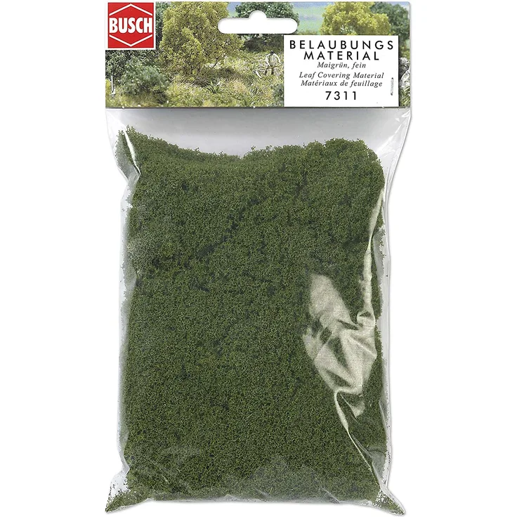 Busch 7311 Løvmateriale Majgrøn