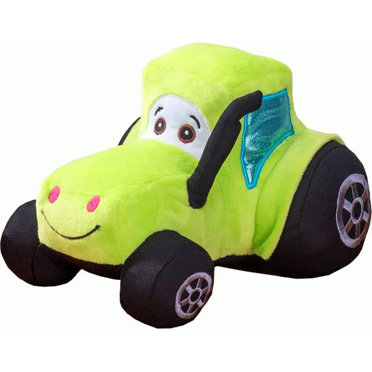 Glorex Traktor Toni zum Selberstopfen Kuscheltier Kissen ca. 26 cm