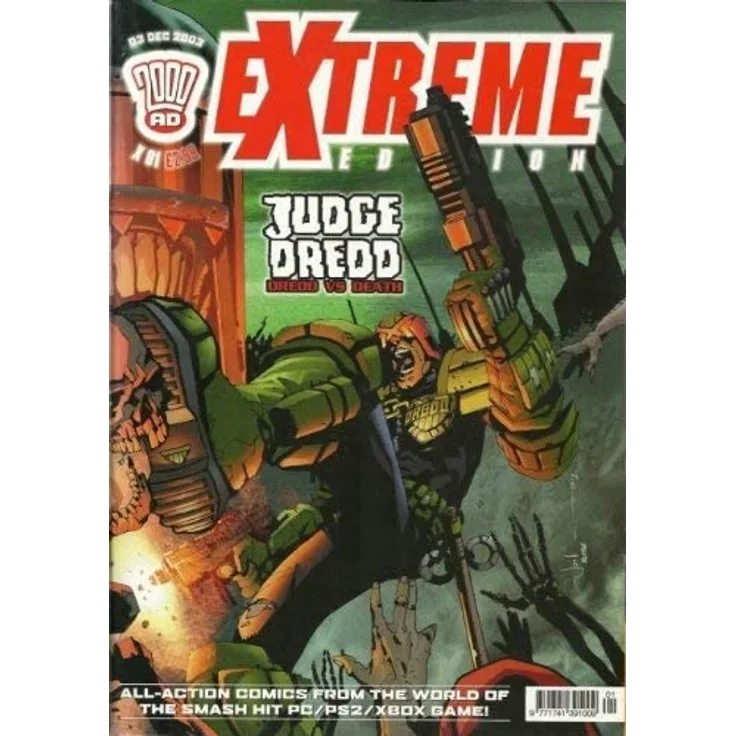 Diverse 2000 AD Extreme Edition Judge Dredd Dredd vs Death Comic