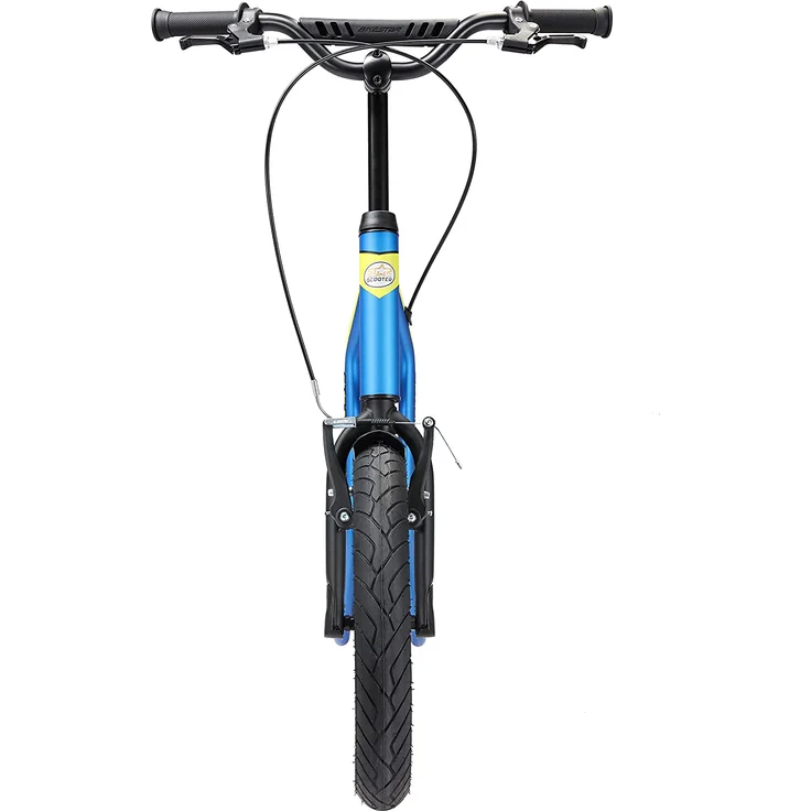STAR SCOOTER Tretroller Kinderroller ab 8 Jahre | 16 Zoll 12 Zoll Mixed Edition | Blau – Bild 8