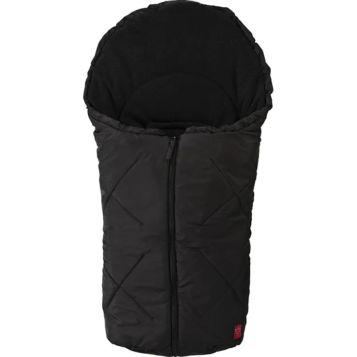 Kaiser 6534725 - Kuschelsäckchen Fleece für Schalensitze der Gruppe O, Farbe: schwarz