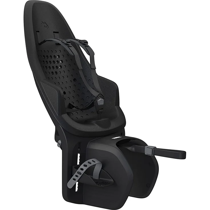 Thule Yepp 2 Maxi Fahrrad-Hintersitz für Gepäckträgerbefestigung (RM) - Schwarz – Bild 1
