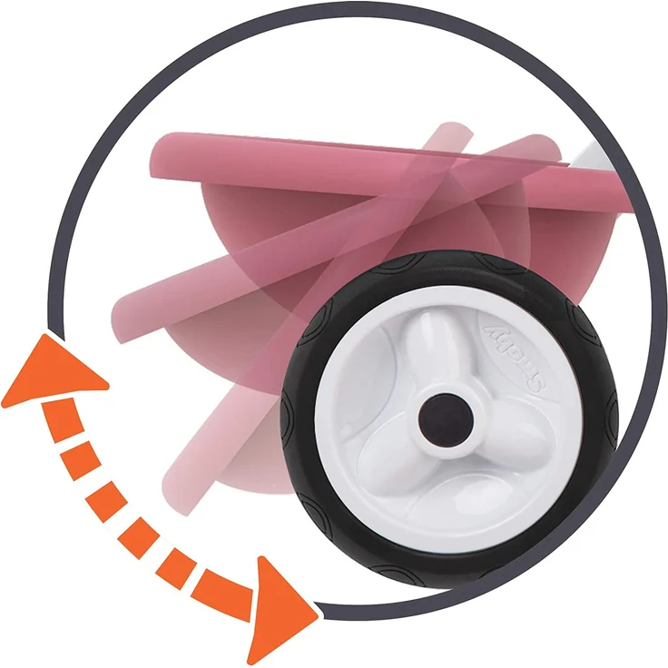 Smoby Be Move 1 Jahr(e) 3 Rad/Räder Schwarz Pink Weiß – Bild 3