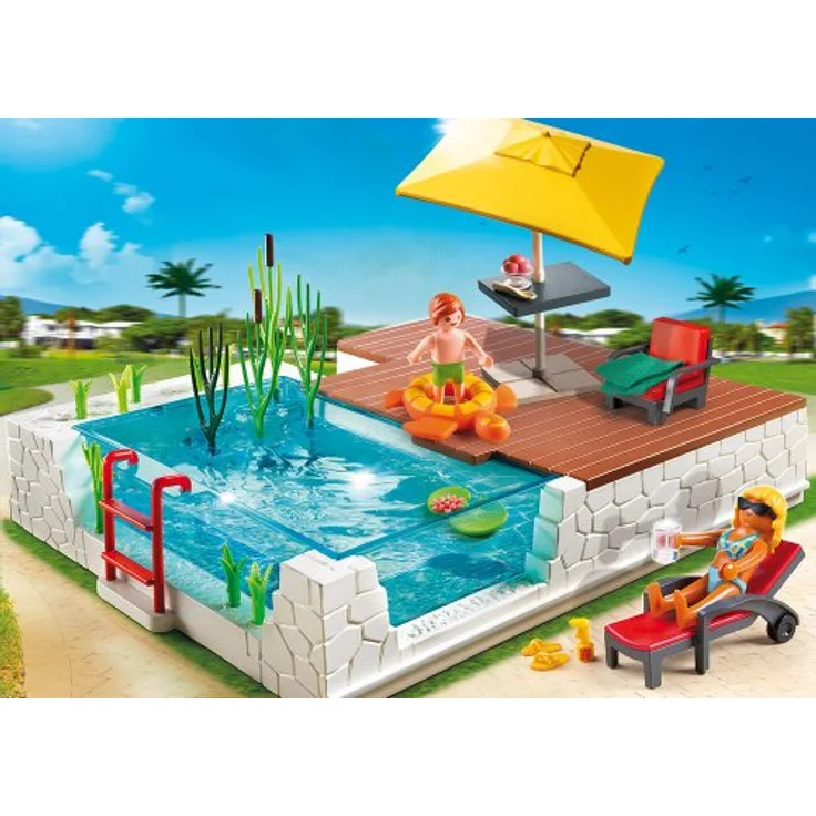 Playmobil 5575 - Einbau-Swimmingpool – Bild 2