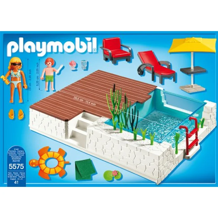 Playmobil 5575 - Einbau-Swimmingpool – Bild 3