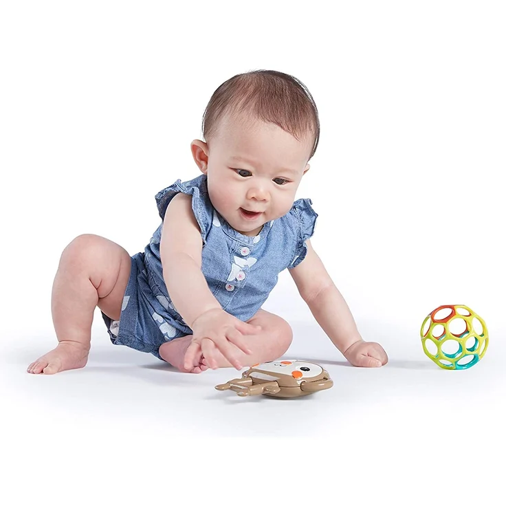 Bright Starts, Oball, Spielbogen für den Kinderwagen aus flexiblem, festem Oball-Material für einfaches Greifen – Bild 5