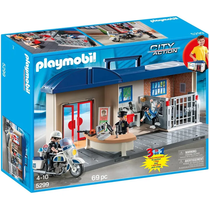 Playmobil 5299 - Mitnehm-Polizeizentrale