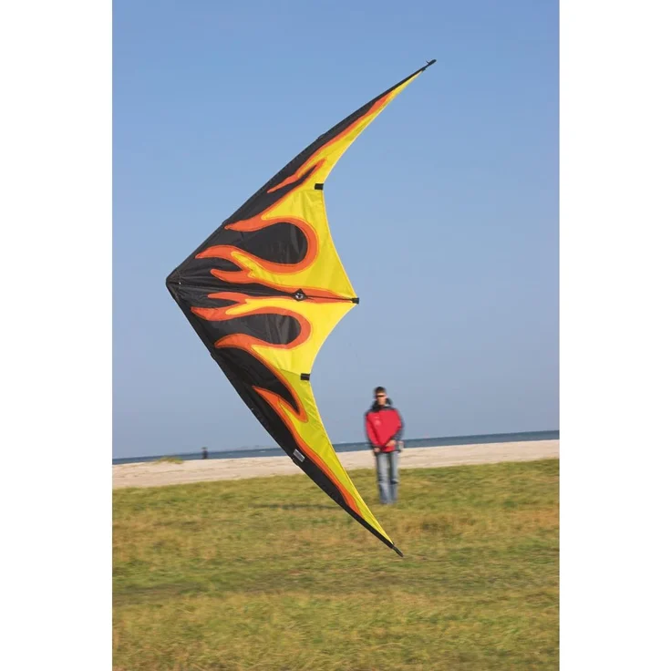 Invento-HQ Lenkdrachen Bebop Fire R2F (145 x 69 cm) – Bild 9
