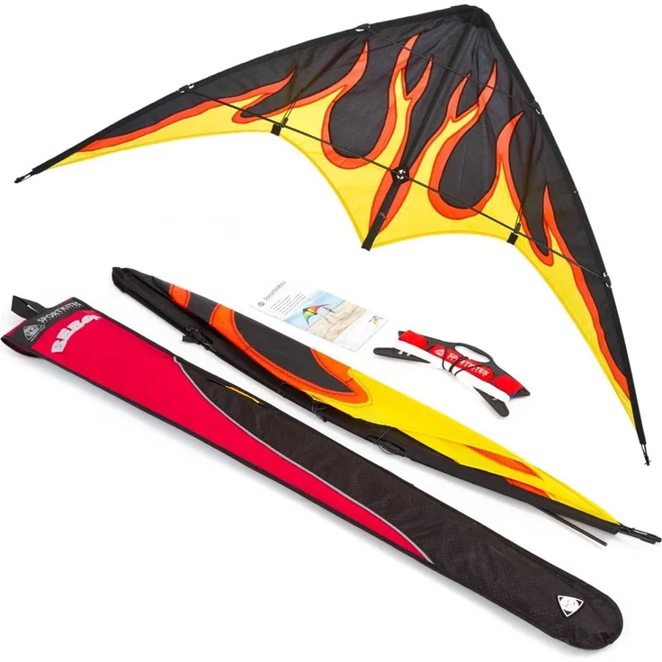 Invento-HQ Lenkdrachen Bebop Fire R2F (145 x 69 cm) – Bild 2