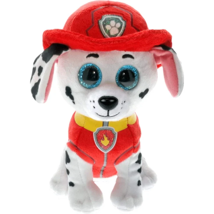 TY 41211 Bee Maya 41211-Paw Patrol, Marshal mit Glitzer Augen, 15 cm, Weiss - Preisvergleich – Bild 3