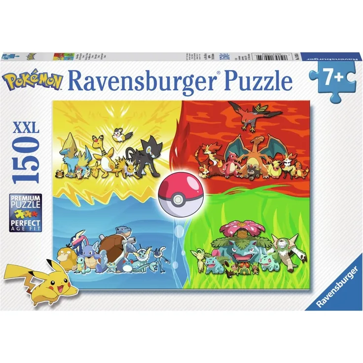 Ravensburger Pokemon Puzzle mit 150 Teilen XXL – VAR
