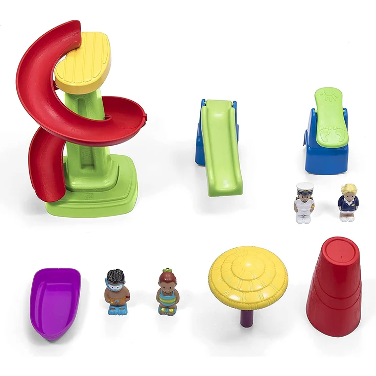 Pragma Sand- und Wasserspieltisch - Modell Finn Fiesta Maße: 67 x 100 x 71 cm – Bild 4