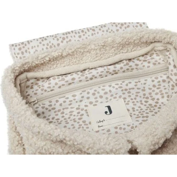 Jollein Boucle Rucksack Natur Ecru – Bild 5