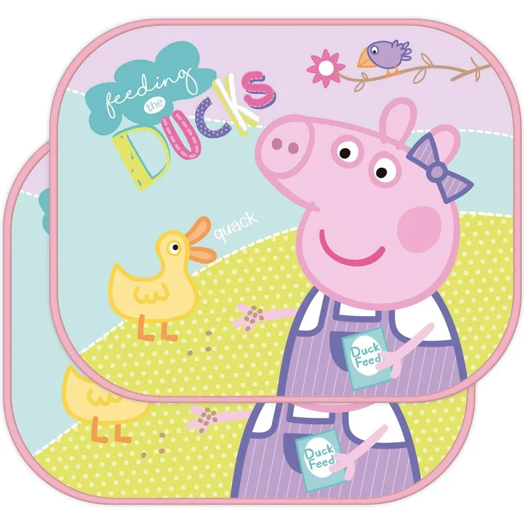 Peppa Wutz - Sonnenschutz - 2er Pack