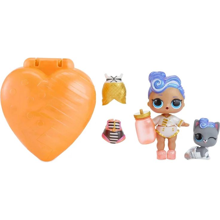 L.O.L. Surprise! 556268E7C Bubbly Surprise Sammelfigur und -Tier in Aufbewahrungsbox, mit Accessoires, orange - Preisvergleich – Bild 4