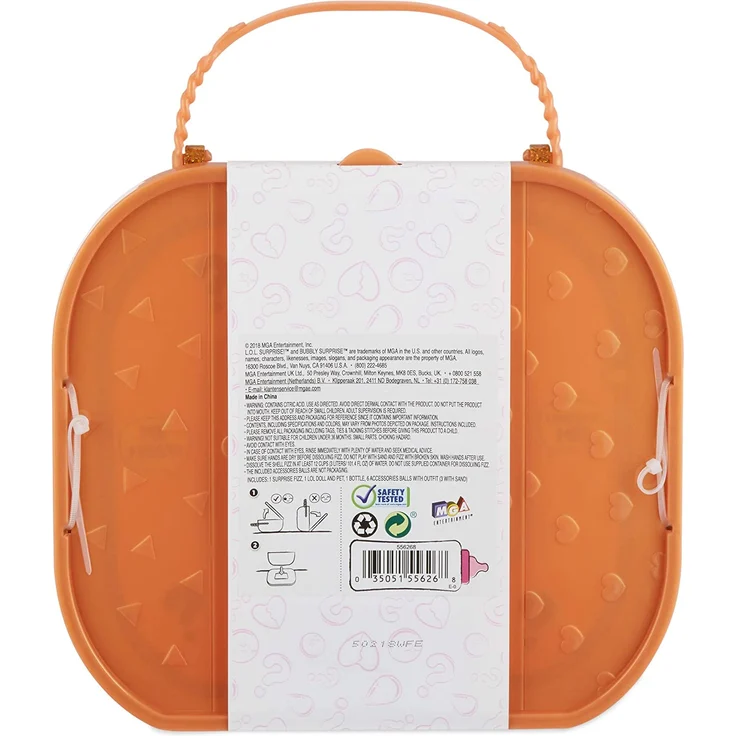 L.O.L. Surprise! 556268E7C Bubbly Surprise Sammelfigur und -Tier in Aufbewahrungsbox, mit Accessoires, orange - Preisvergleich – Bild 6