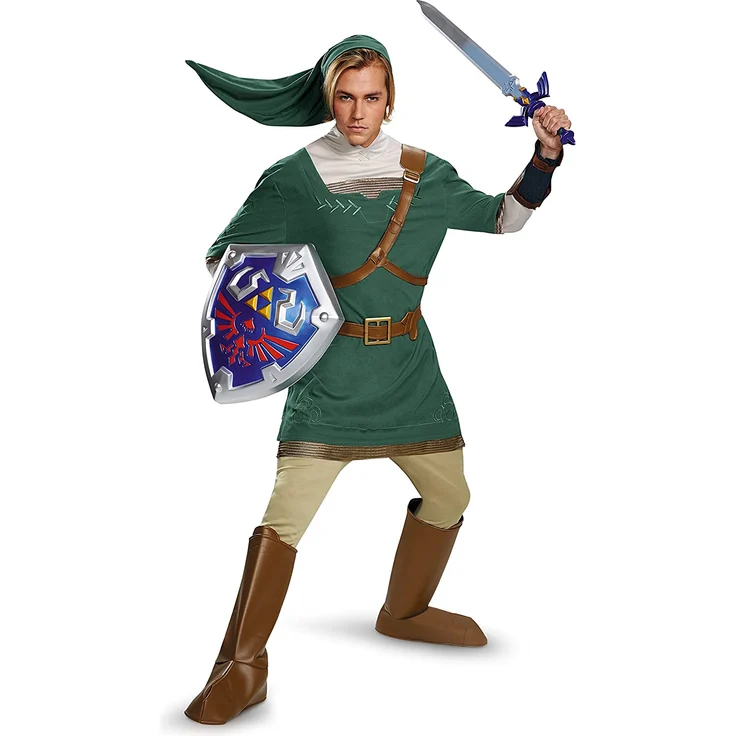 Kinder Legend of Zelda Link Schild Zubehörteil - Einheitsgröße - Preisvergleich – Bild 2