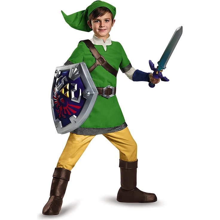 Kinder Legend of Zelda Link Schild Zubehörteil - Einheitsgröße - Preisvergleich – Bild 3