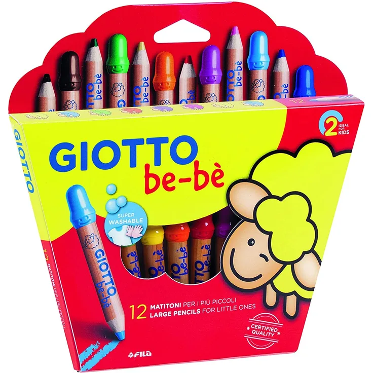 GIOTTO be-bè 4665 00 - Super Buntstifte, farbig sortiert