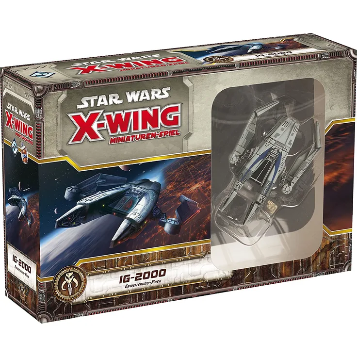 Asmodee HEI0426 - Star Wars X-Wing - IG-2000 Erweiterungs Pack