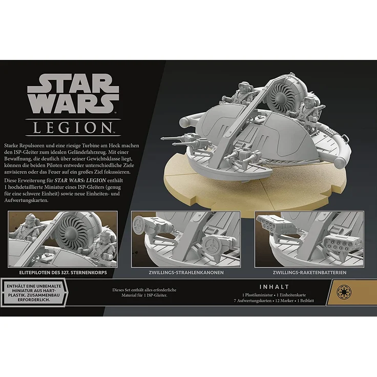 Asmodee Star Wars: Legion - ISP-Gleiter, Erweiterung, Tabletop, Deutsch – Bild 3