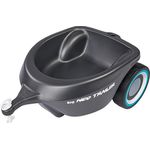 BIG-Bobby-Car Neo Trailer Anthrazit - Bobby-Car Anhänger für drinnen und draußen, für das BIG-Bobby-Car, Ladevolumen: 3 Liter, für Kinder ab 1 Jahr