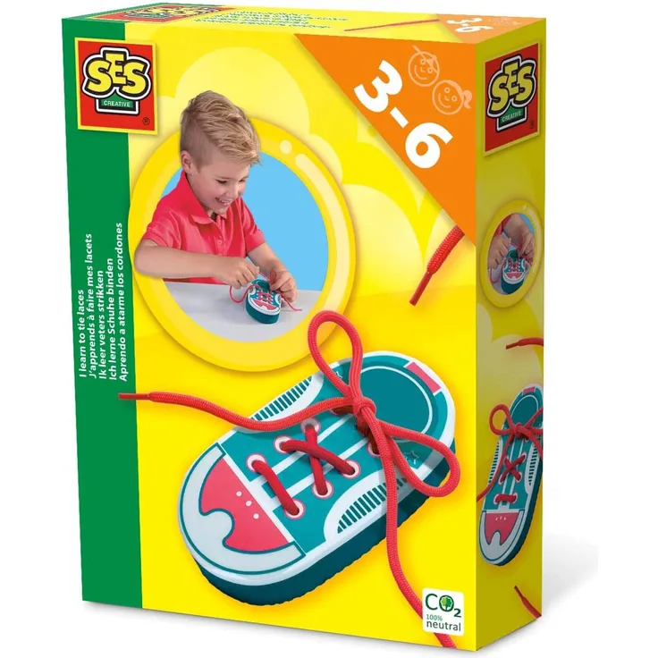 Ich lerne Schuhe binden