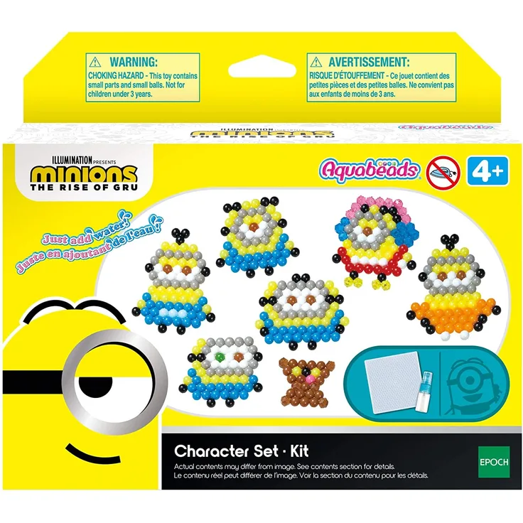 Aquabeads 31605 Minions: The Rise of Gru Character Set - Bastelset