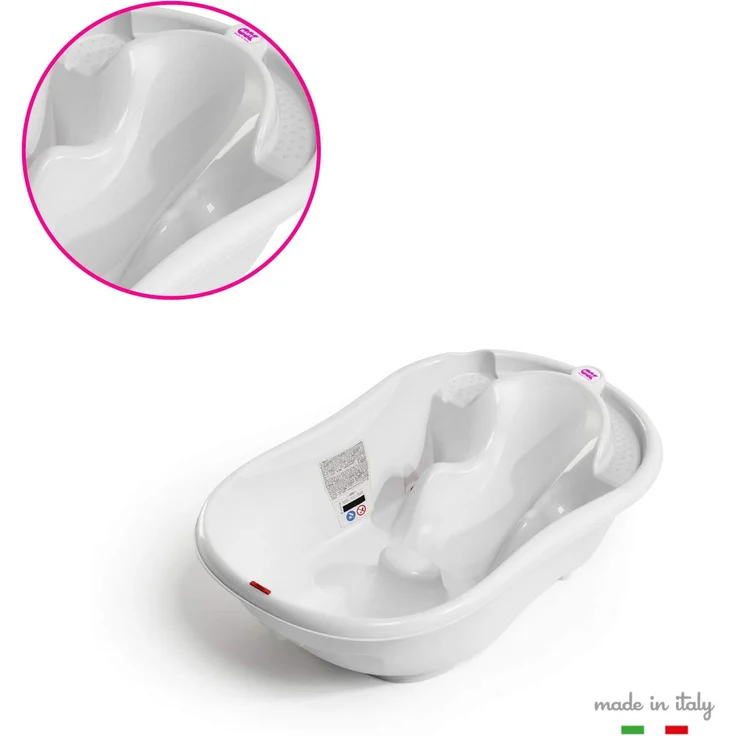 OK Baby N38082035X Onda Evolution - Baby-Badewanne, hellgrau – Bild 4