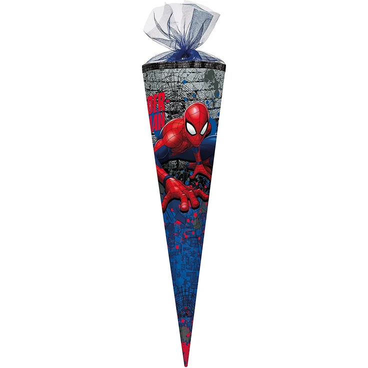 Nestler 6859416 Schultüte Spiderman, 85 cm 6-eckig – Bild 2